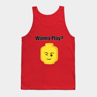 Wanna Play? (Toy Humour) Tank Top